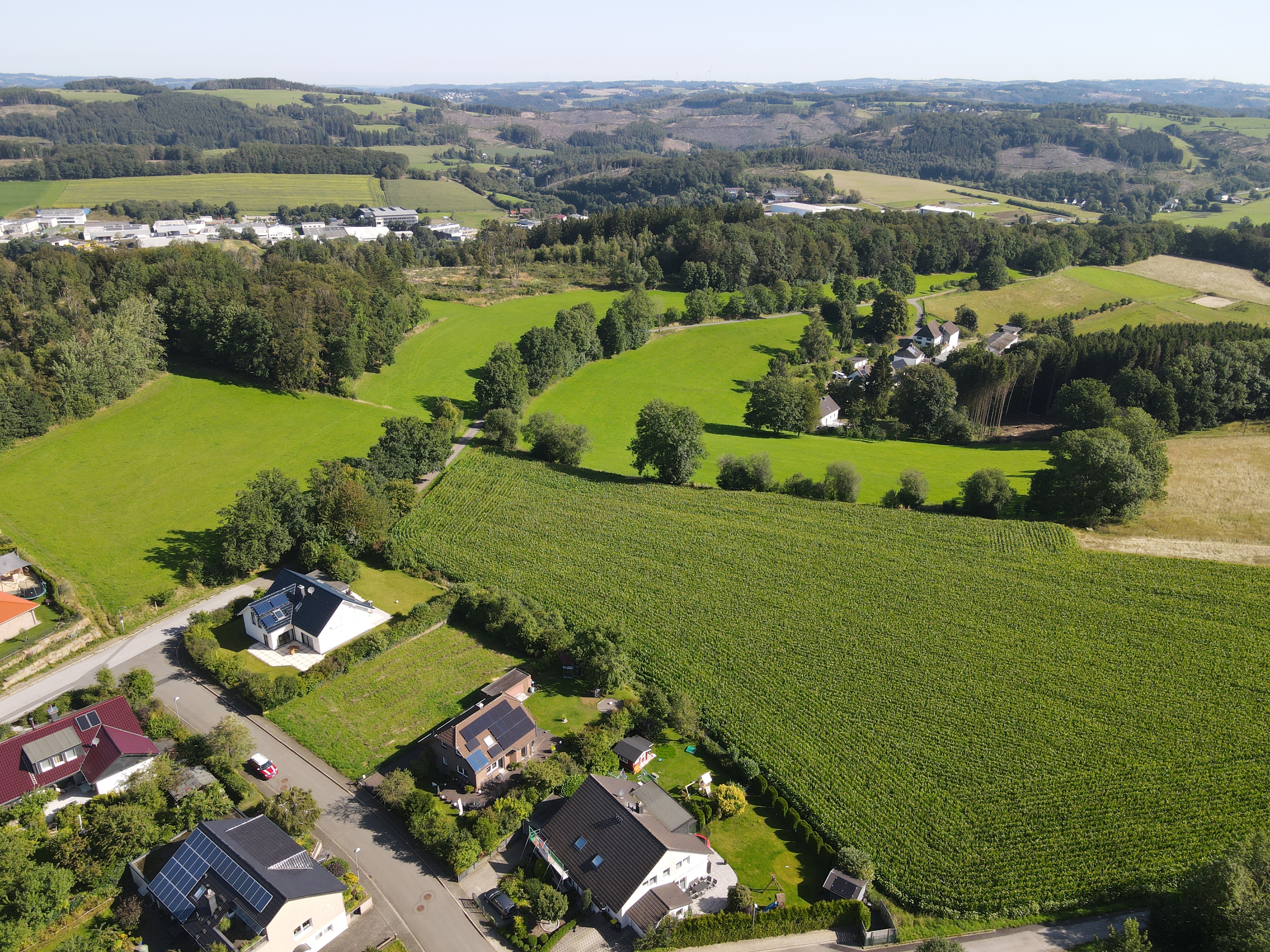 Das geplante Baugebietes Herksiepe/Schillerstein: Die Entwicklung des neuen Wohnprojektes bleibt in Halver weiterhin Gegenstand intensiver �ffentlicher Diskussionen (Foto: CDU Halver)